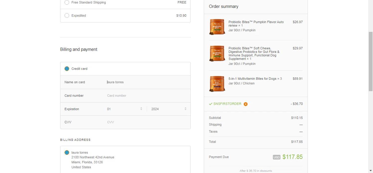 How to apply Zesty Paws coupon code